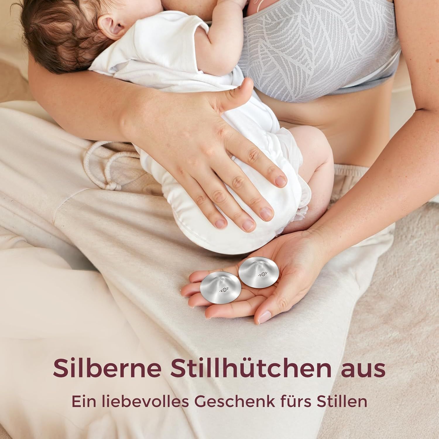 Momcozy Silberhütchen stillen