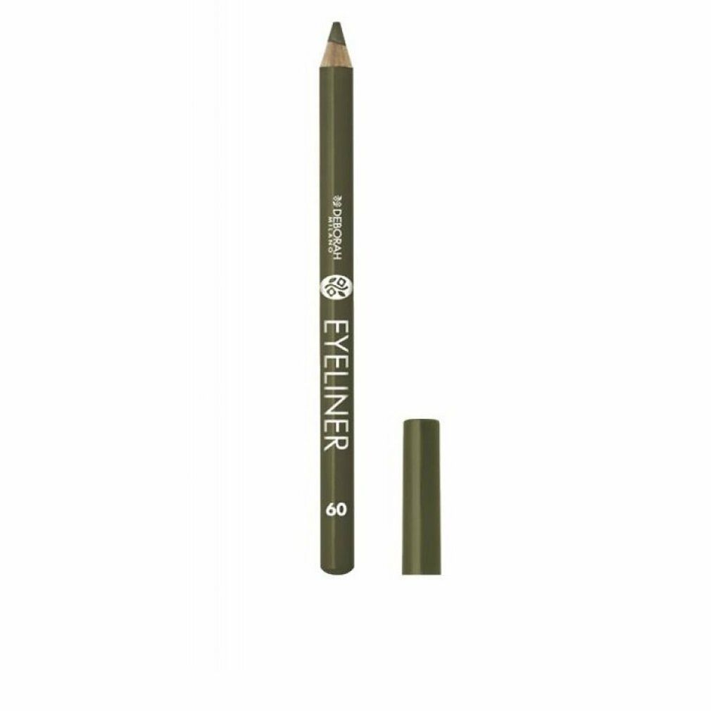 Grüner Eyeliner-Stift mit Kappe. Aufschrift: Eyeliner, 60. Marke: Deborah Milano.