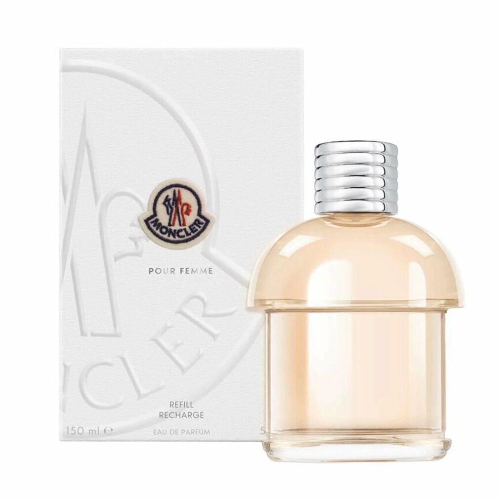 Moncler Pour Femme Eau de Parfum 150 ml mit Verpackung.