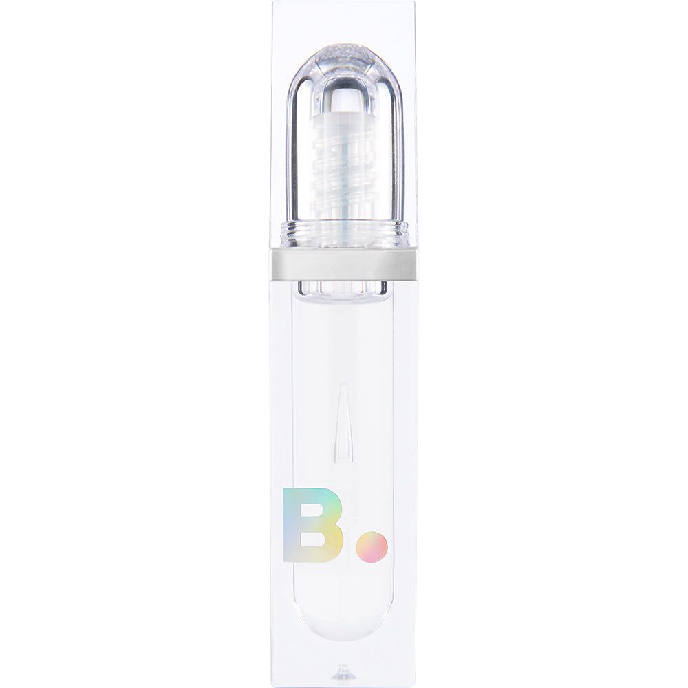 Klarer Flakon mit Applikator und "B." Logo.
