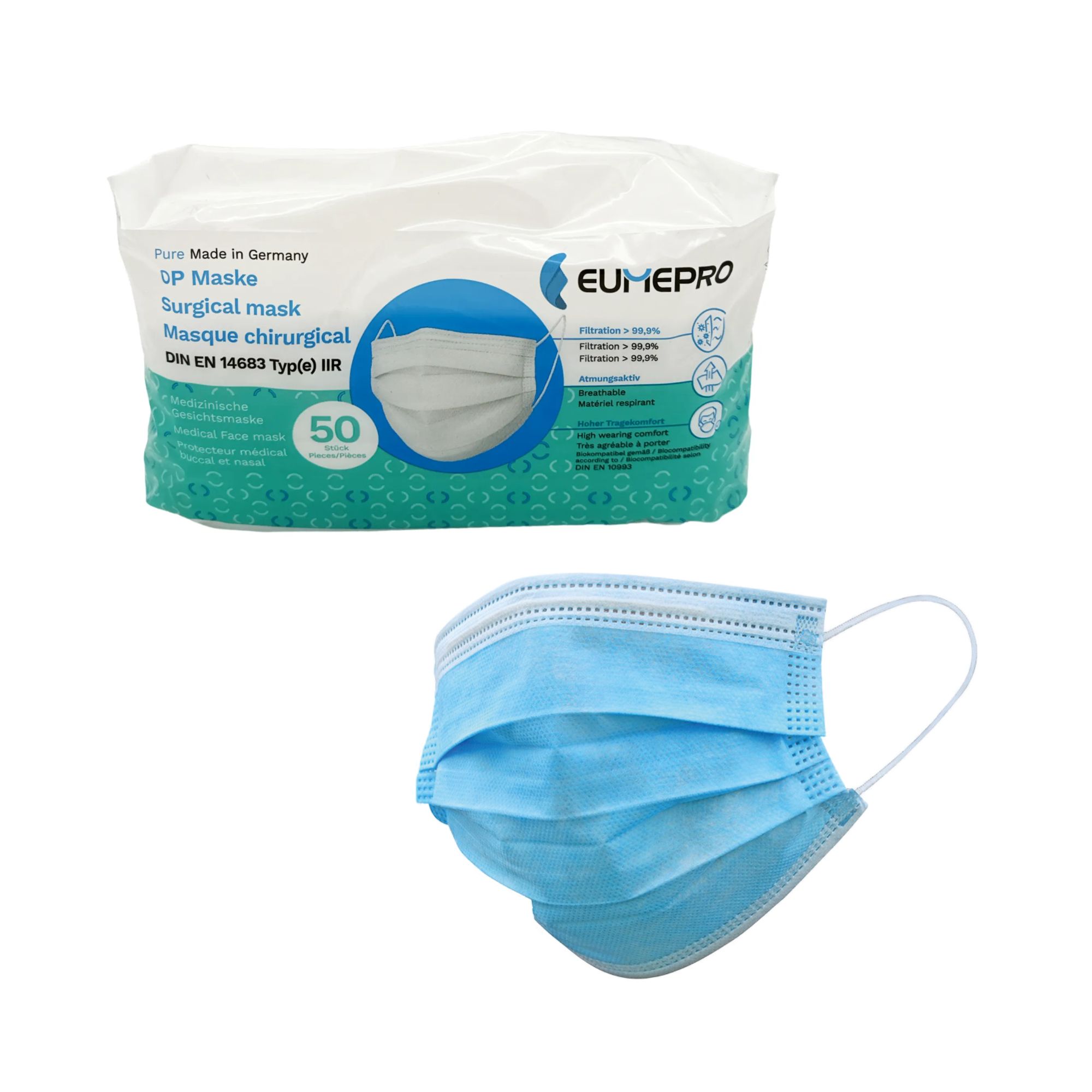 EUMEPRO OP-Maske Typ II