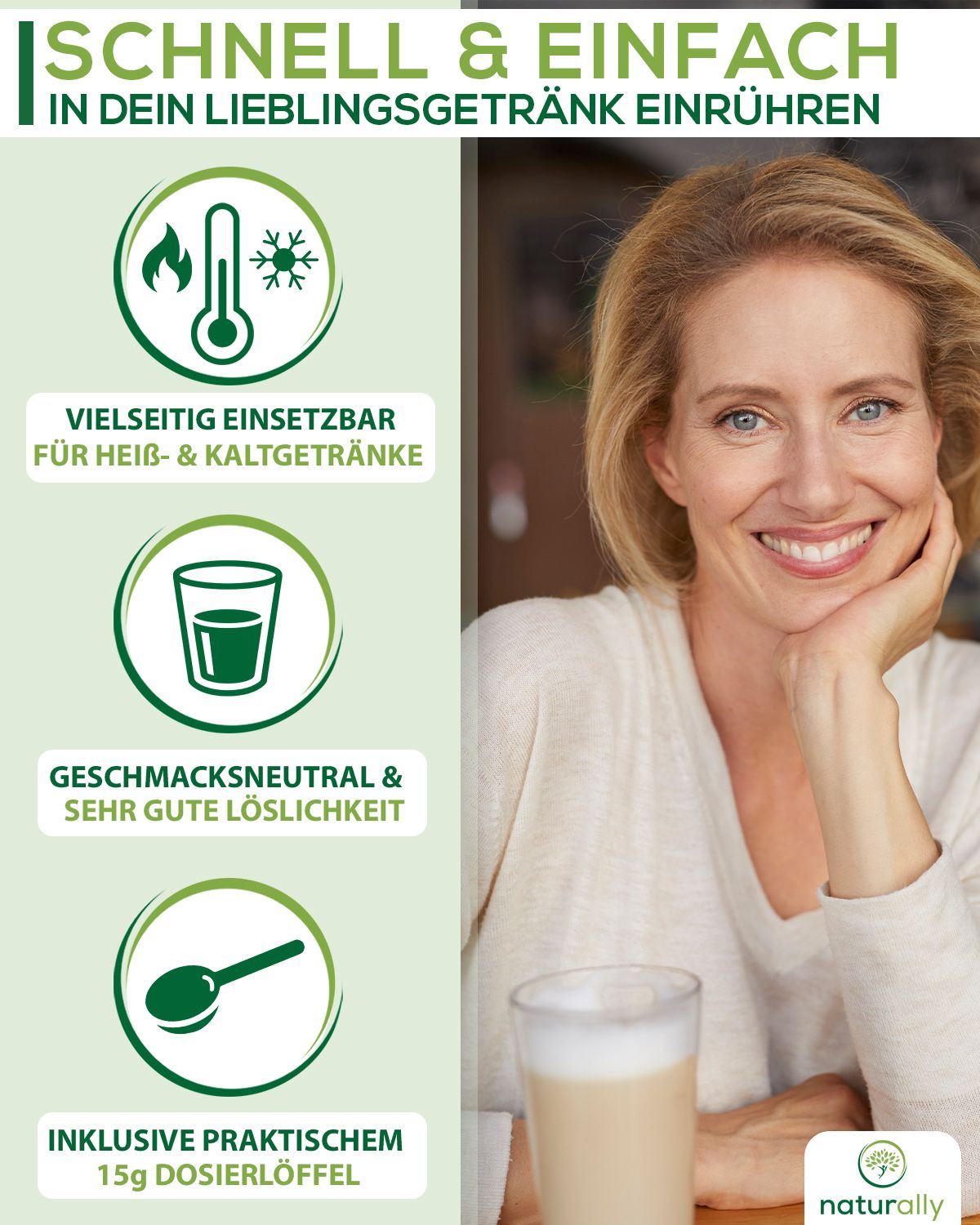 naturally glow Kollagen Pulver