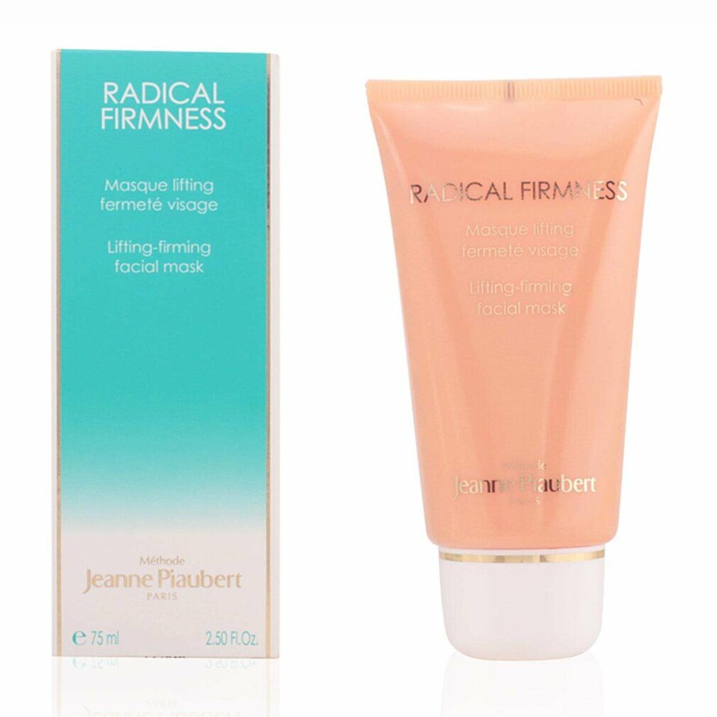 Produktverpackung und Tube. Aufschrift: RADICAL FIRMNESS, Masque lifting fermeté visage, Lifting-Firming Facial Mask. 75 ml.