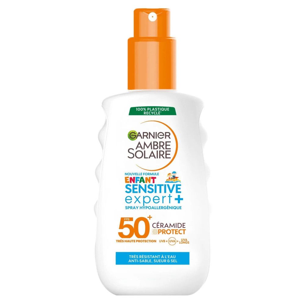 Garnier - Hypoallergenes Kinderspray Ambre Solaire Sensitive Expert+ LSF 50+