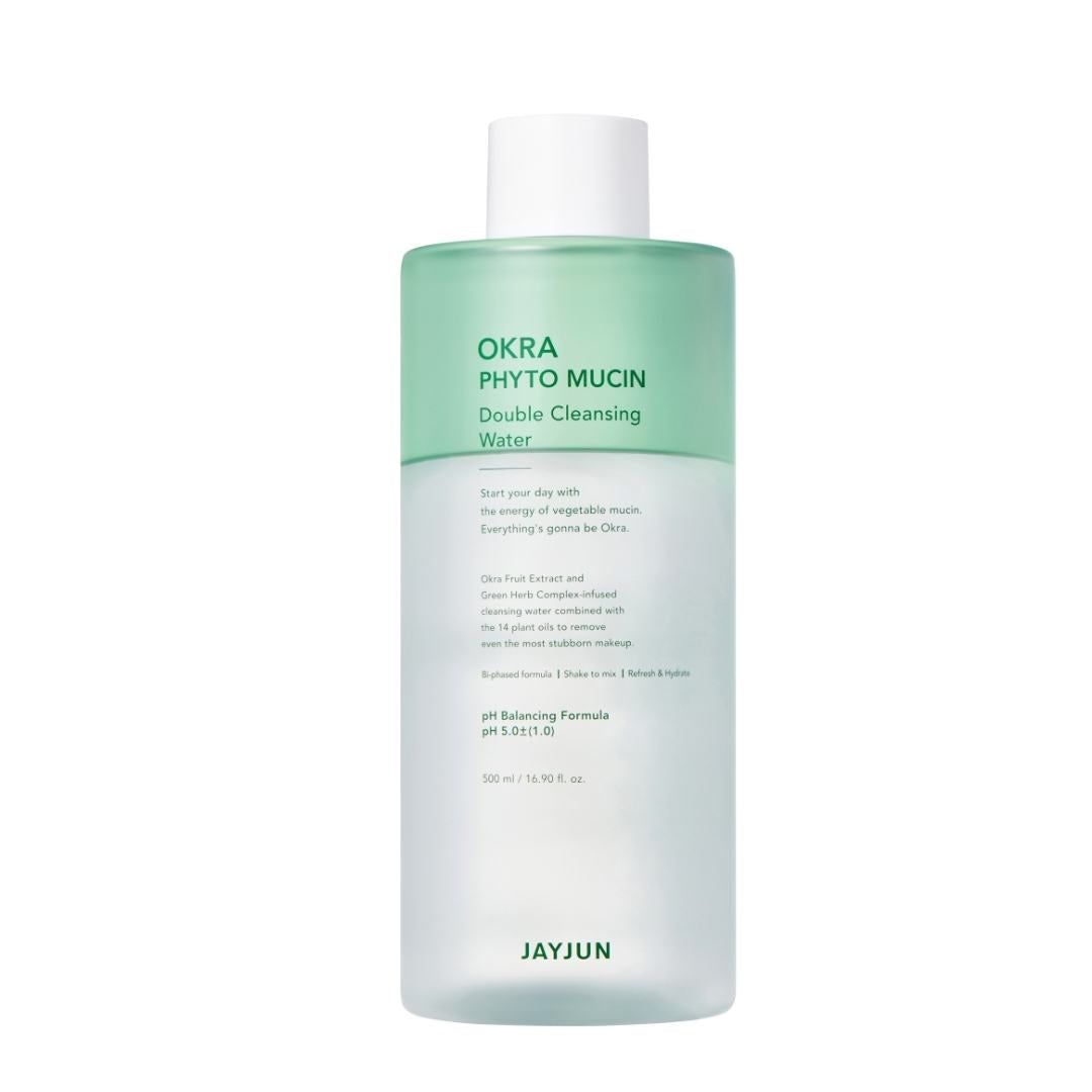 JAYJUN Okra Phyto Mucin Double Cleansing Water