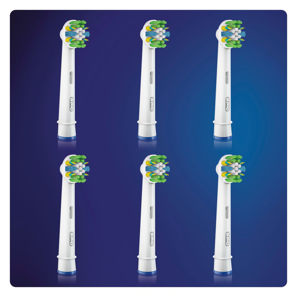 Oral-B - Aufsteckbürsten "Tiefenreinigung Clean Maximizer" in Weiß