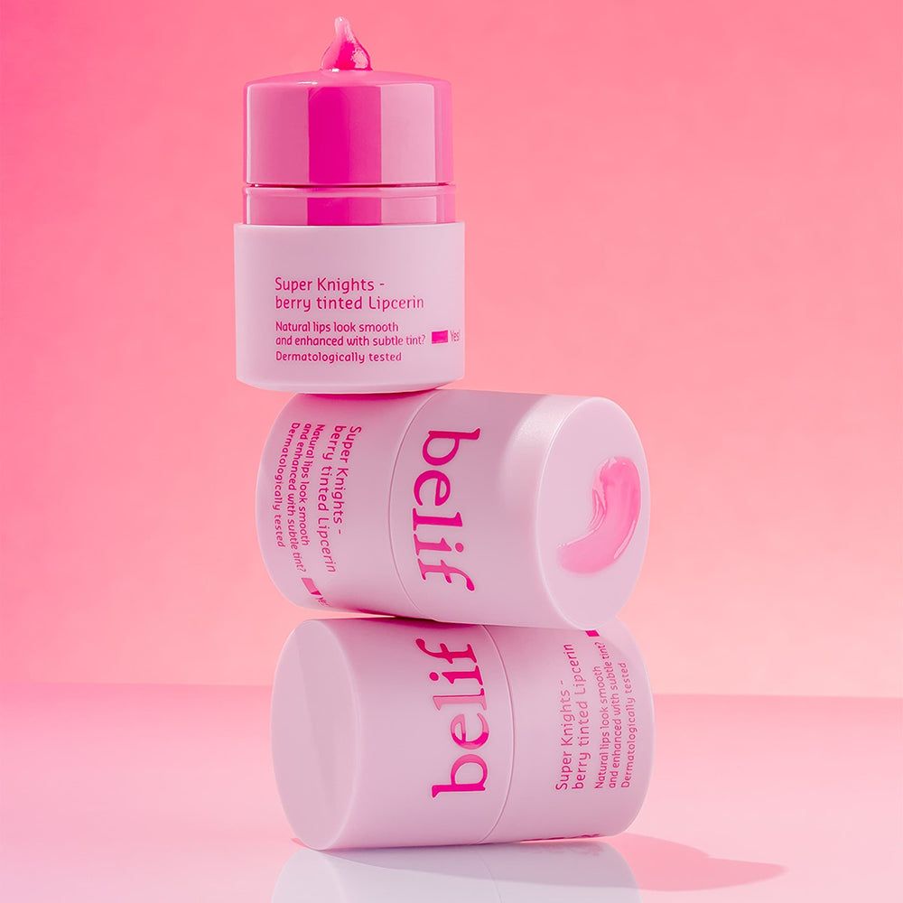 belif Super Knights Berry Tinted Lipcerin