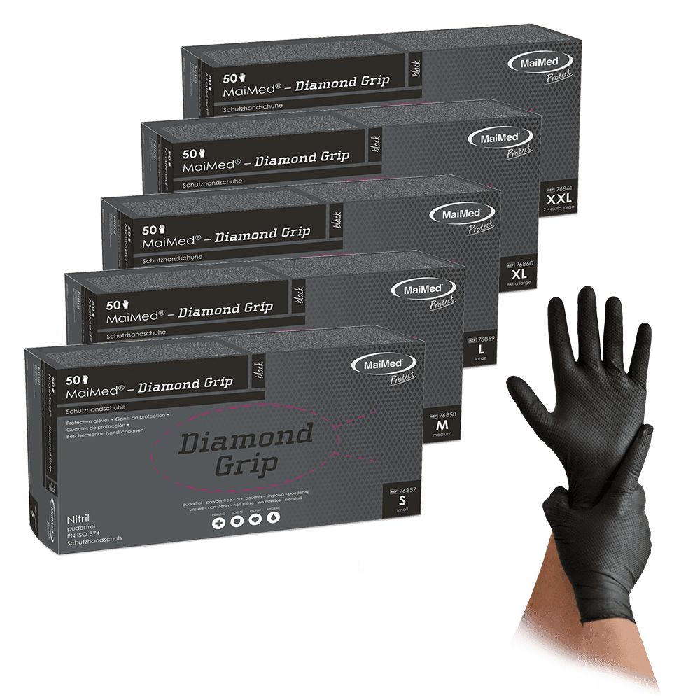 MaiMed® – Diamond Grip Schutzhandschuh