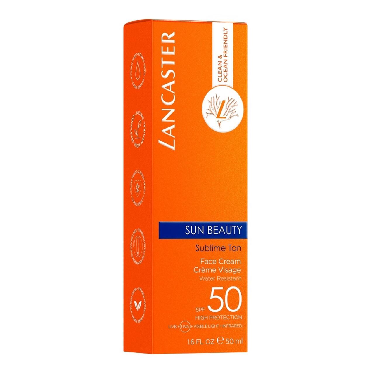 Lancaster Sun Beauty Comfort Touch Face Creamspf50