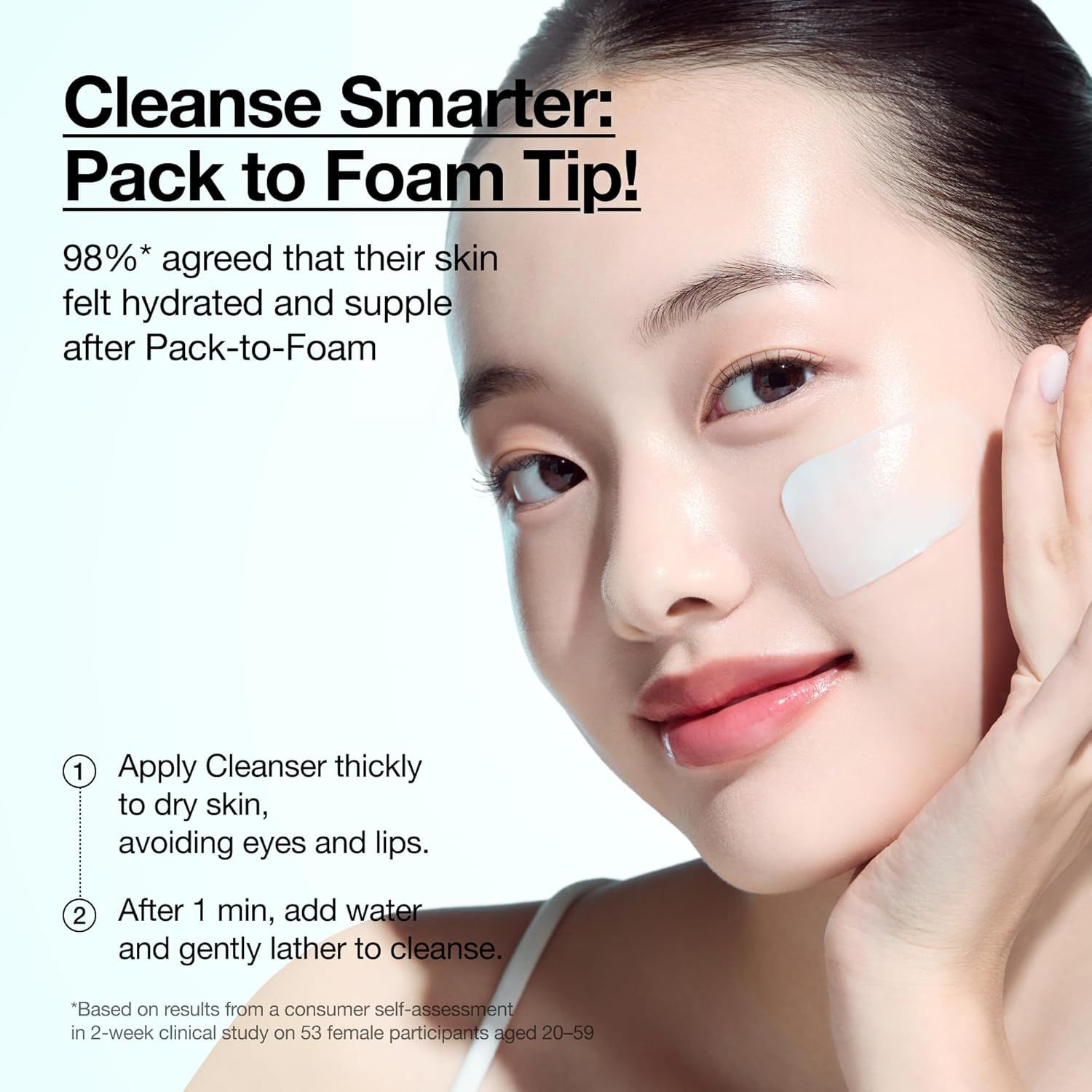 Anua PDRN Hyaluronic Acid Moisturizing Cleansing Foam