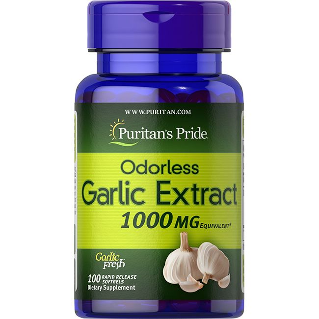 Puritan's Pride Geruchloser Knoblauchextrakt 1000 mg