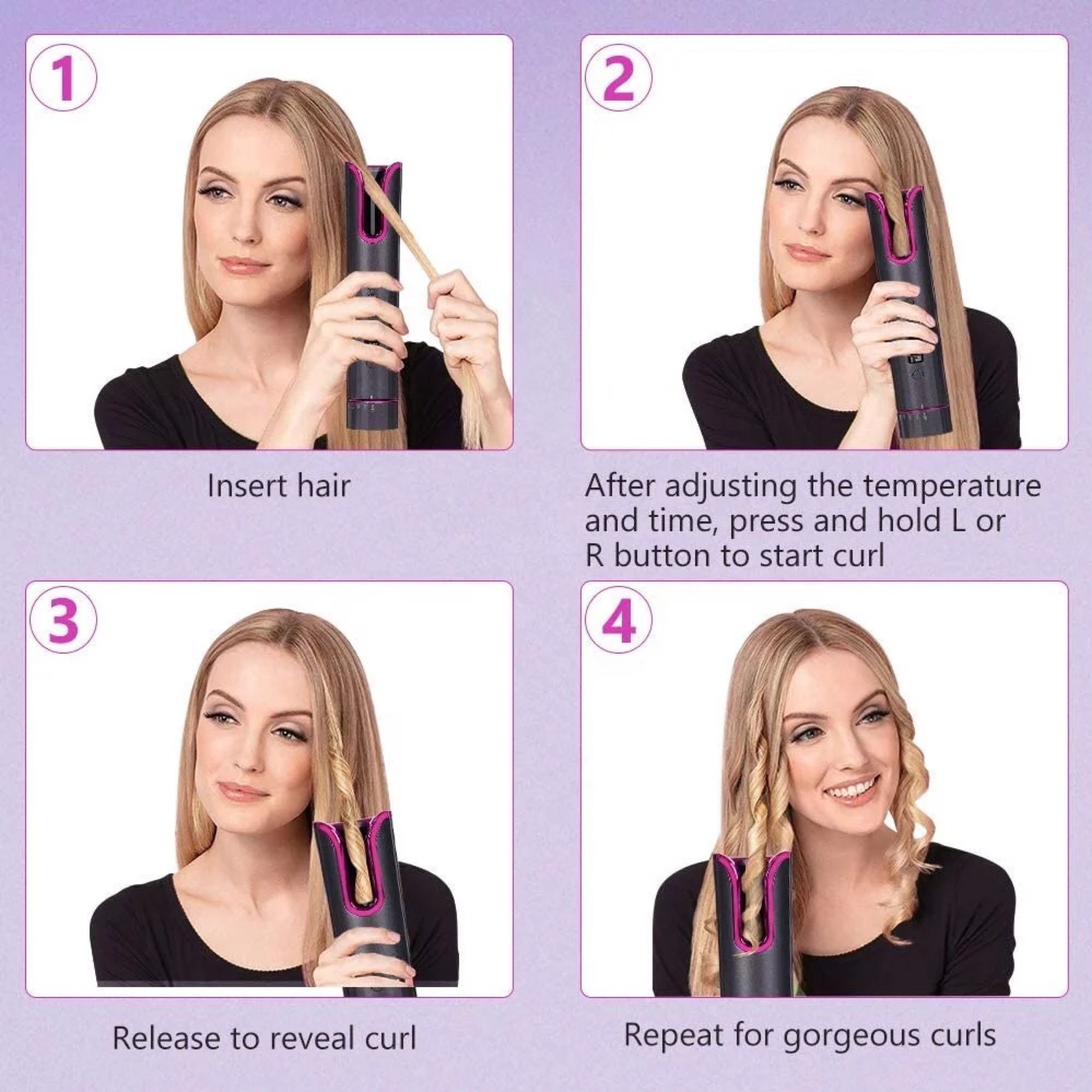 Lalano`S Cosmetics Smart Hair Curler