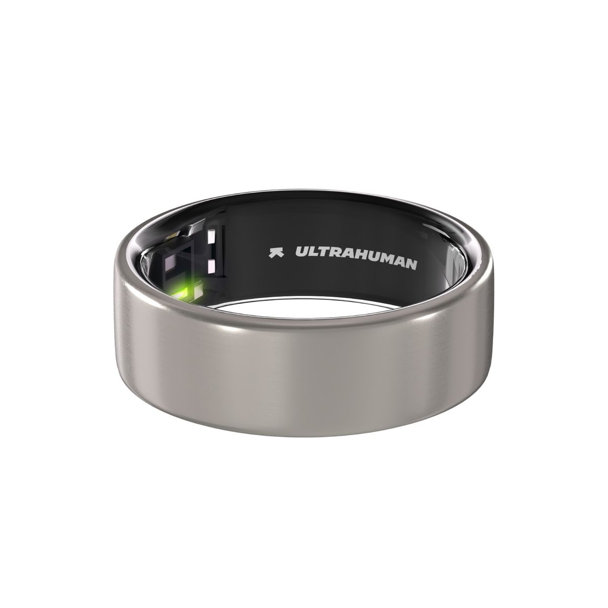 Ultrahuman AIR Smart Ring, Raw Titanium- Größe 7