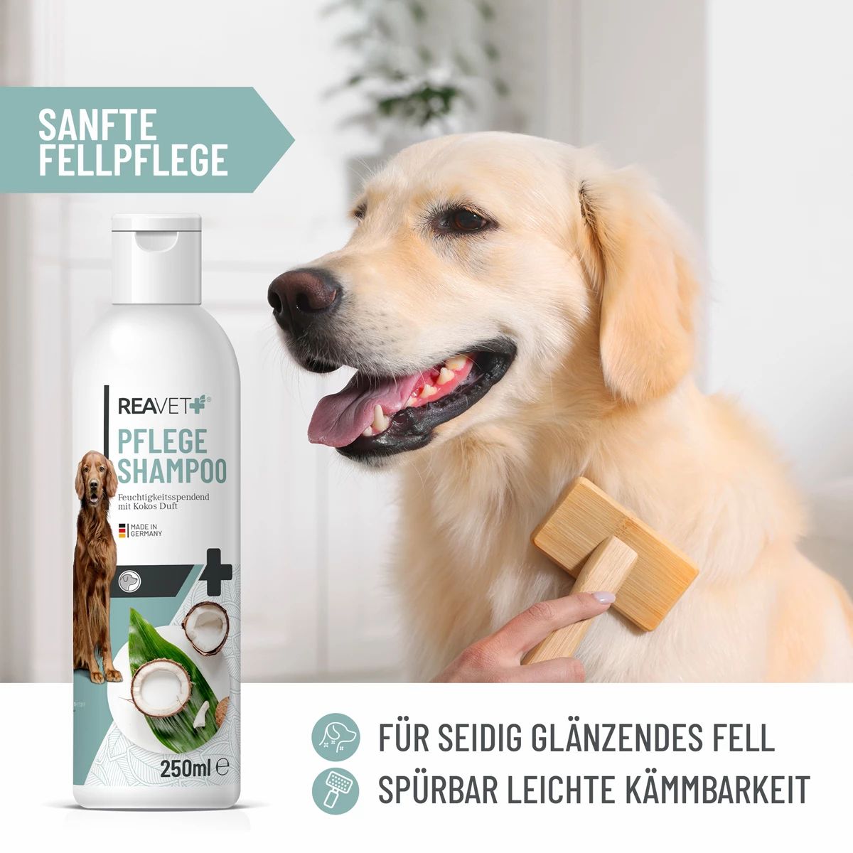 Pflegeshampoo Kokos - ReaVET