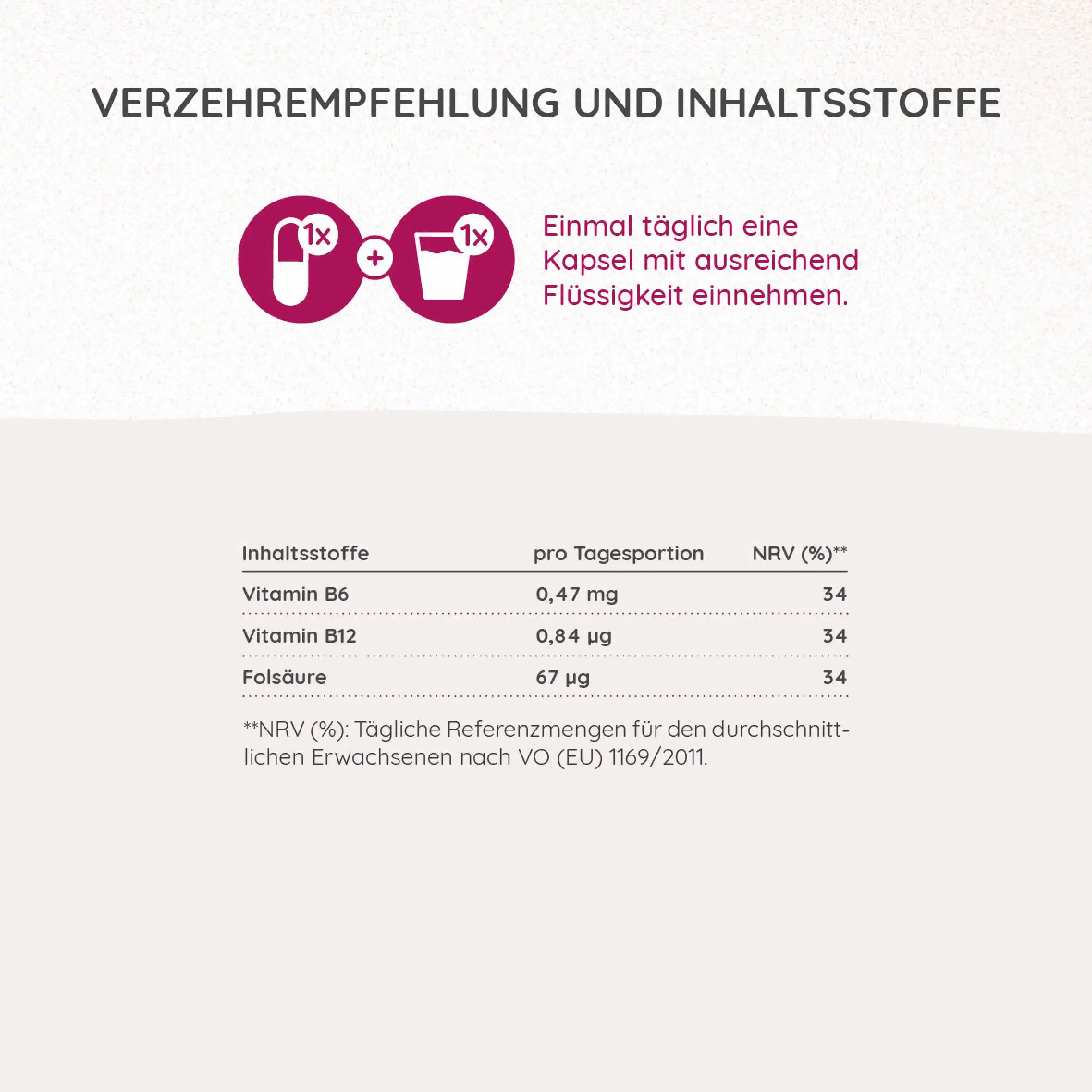MYLILY Meno Balance mit Macawurzel & Vitamin B6