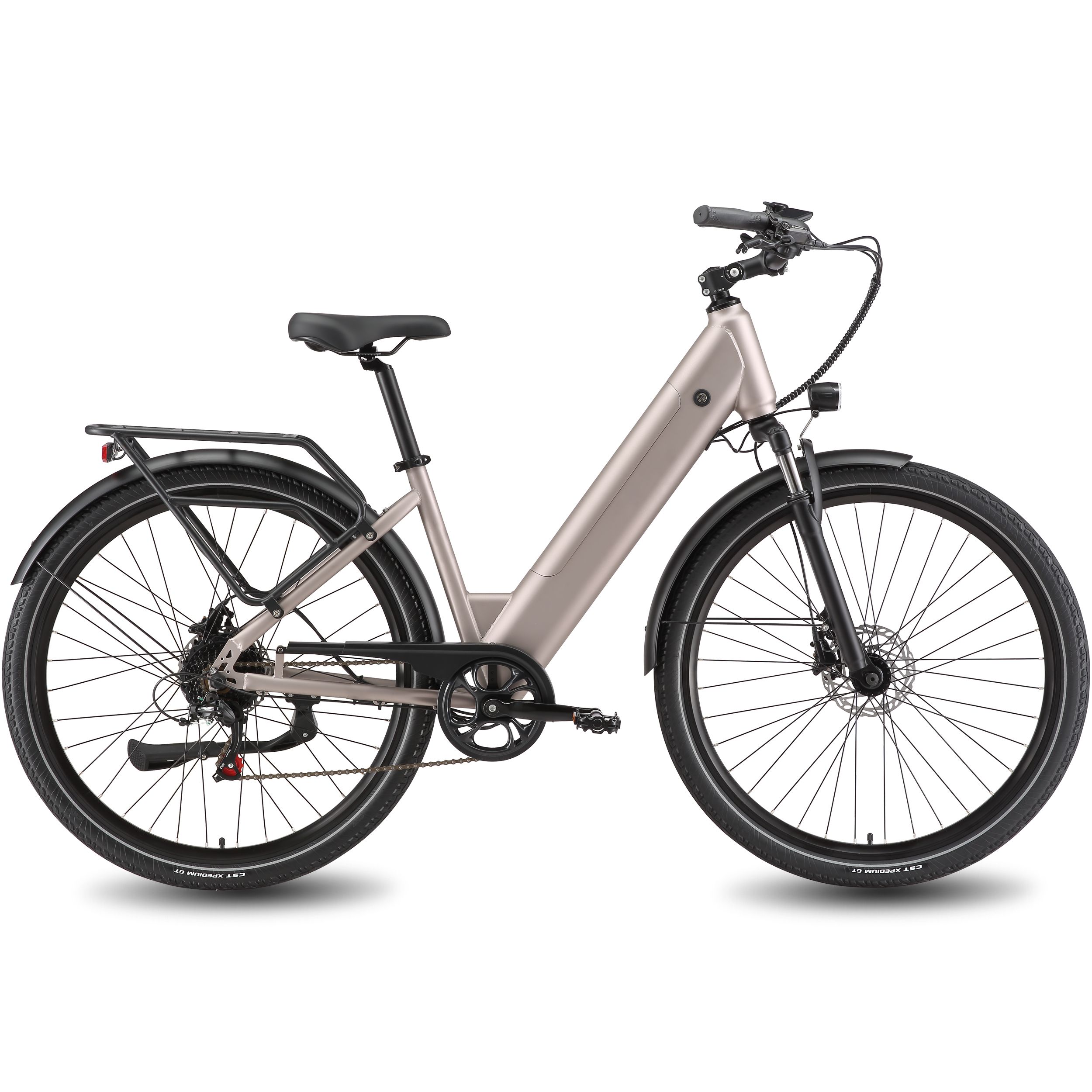 Maxtron Lira Elektrisches Pendler-Fahrrad mit 48V-15Ah-Akku