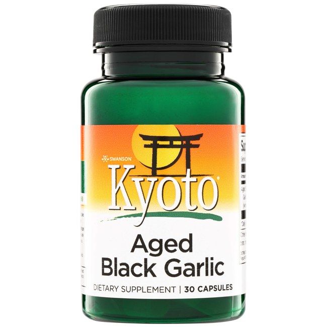 Swanson Aged Black Garlic 650 mg
