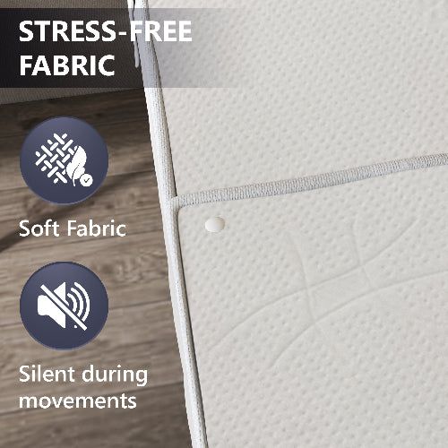 The White Stone Set mit 3 Schutzauflagen 140x75 cm Wasserdicht und Wiederverwendbar