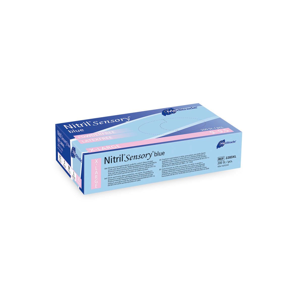 Meditrade Nitril Sensory Blue  Größe XL