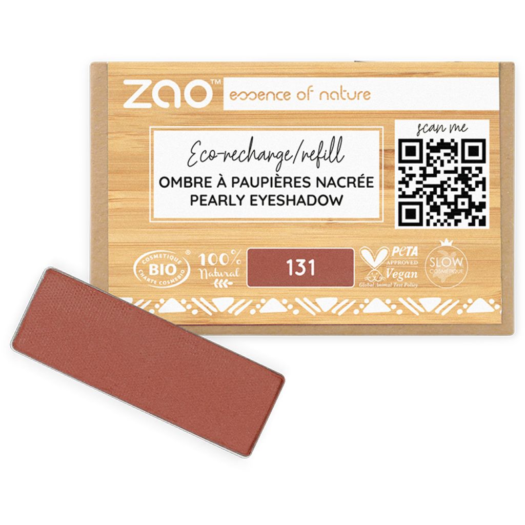 ZAO MAKE UP EYESHADOW PEARLY RECHTECKIG