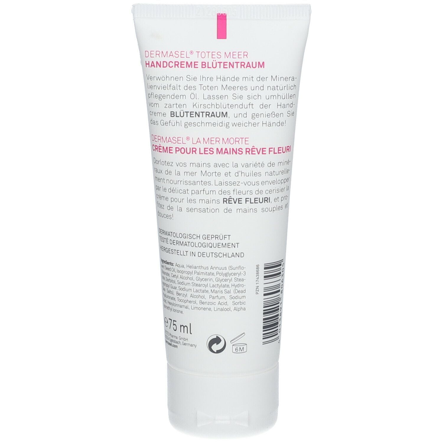 DERMASEL® Totes Meer Blütentraum Handcreme