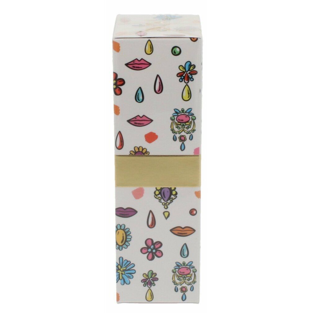 Seite der Cheap and Chic So Real Eau de Toilette Verpackung mit bunten Motiven.
