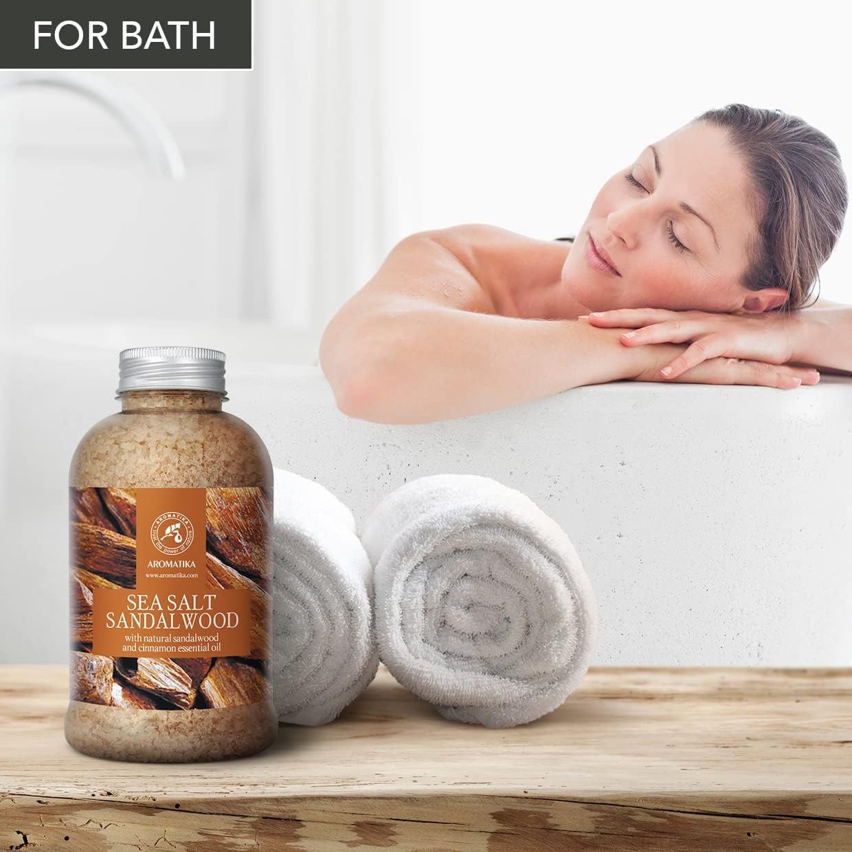 AROMATIKA  Badesalz Sandelholz