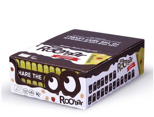 Roobar Protein Riegel Haselnuss Vorratspack