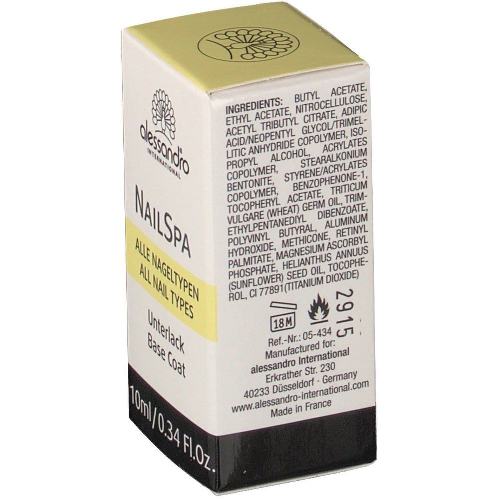 alessandro NailSpa pflegender Unterlack