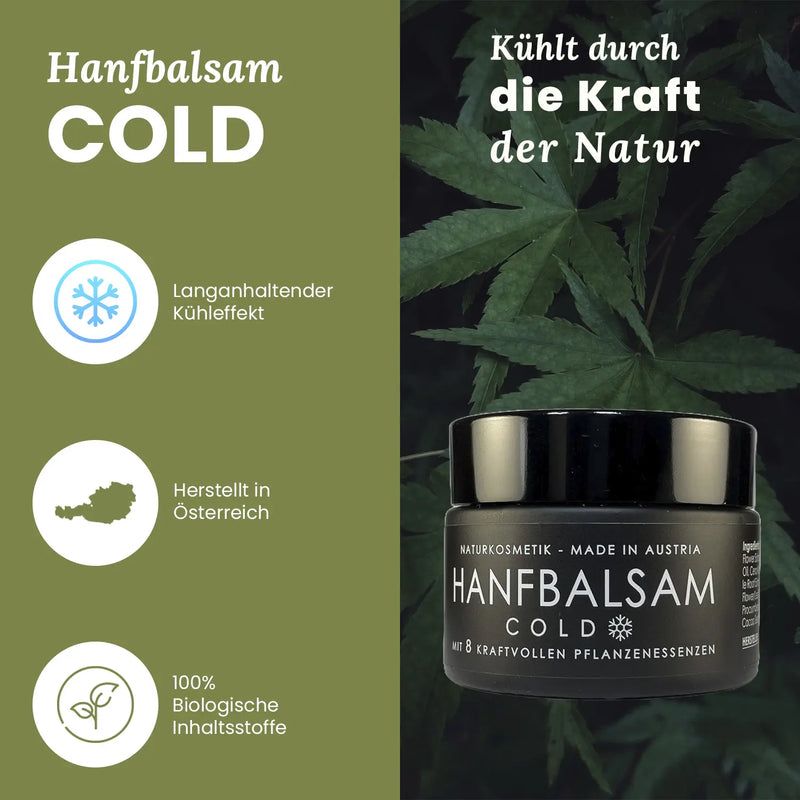 Pure Alps CBD Hanfbalsam Cold Kühlbalsam