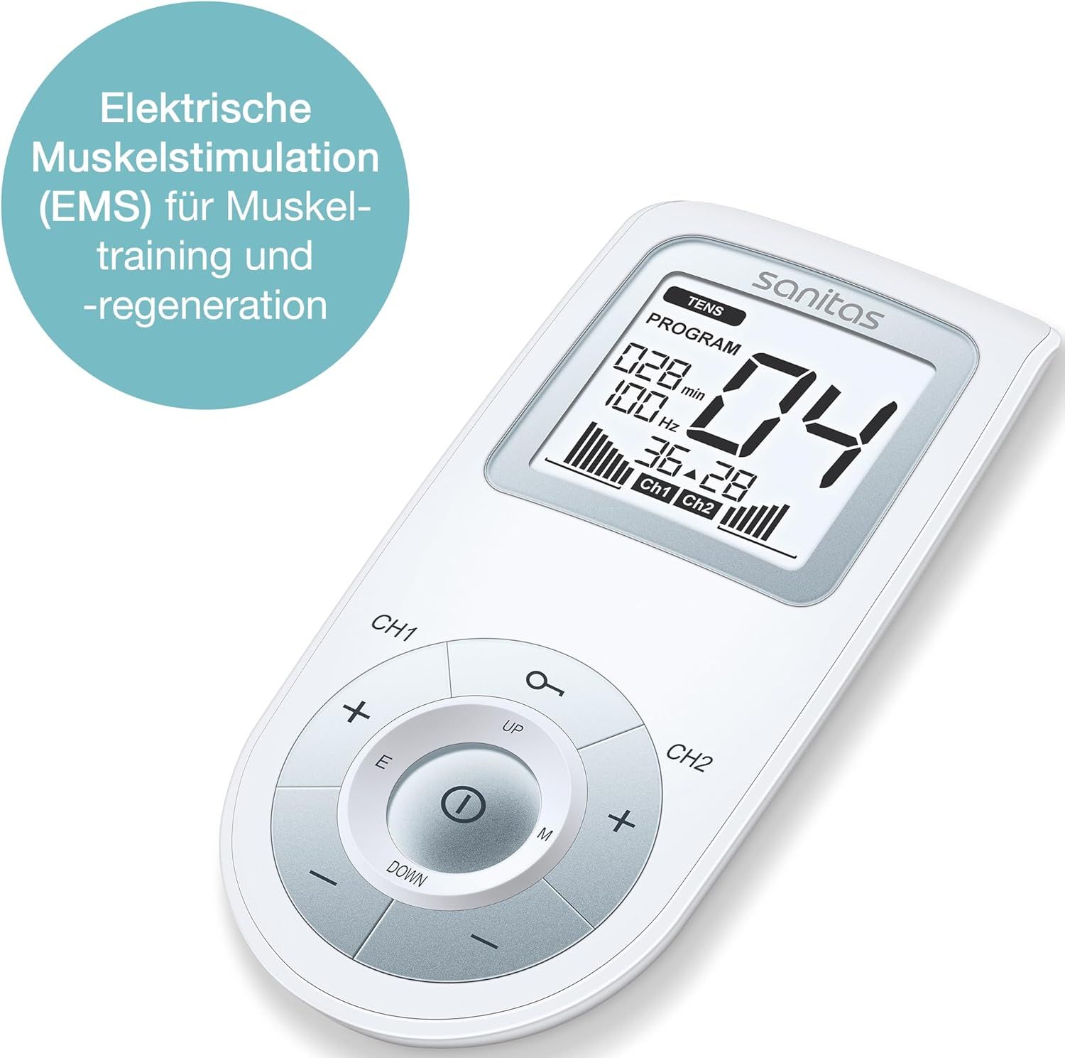 Sanitas Digitales EMS/TENS Elektrostimulationsgerät