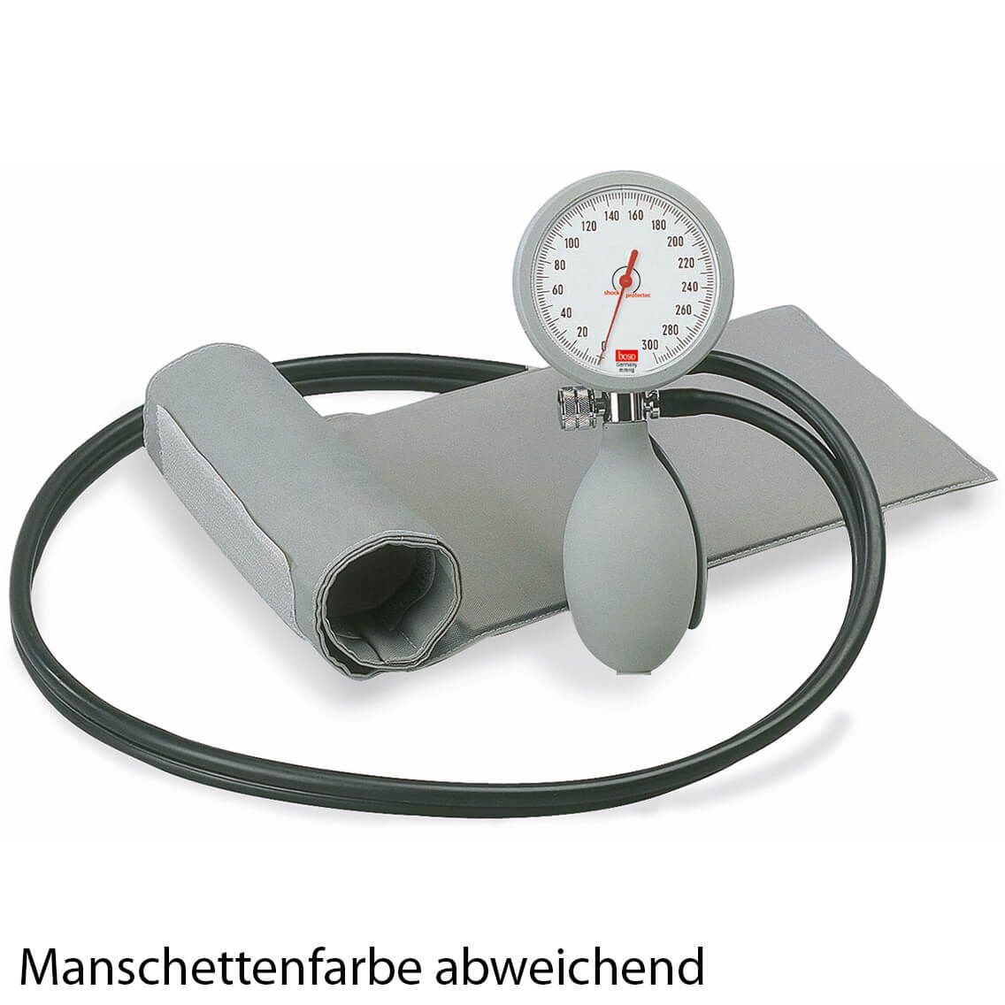 boso KII Blutdruckmessgerät 2-Schlauch, Klettmanschette schwarz Gr. M