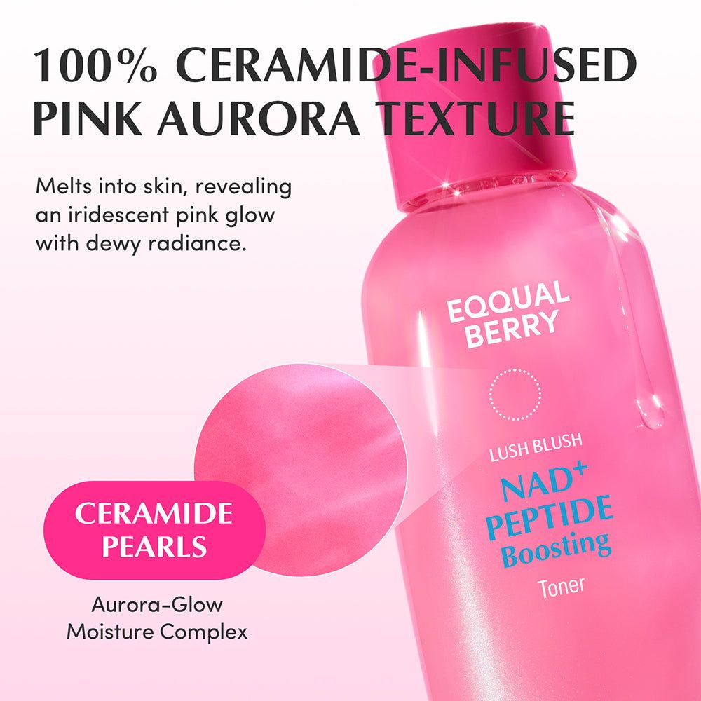 EQQUALBERRY NAD+ Peptide Booster Toner