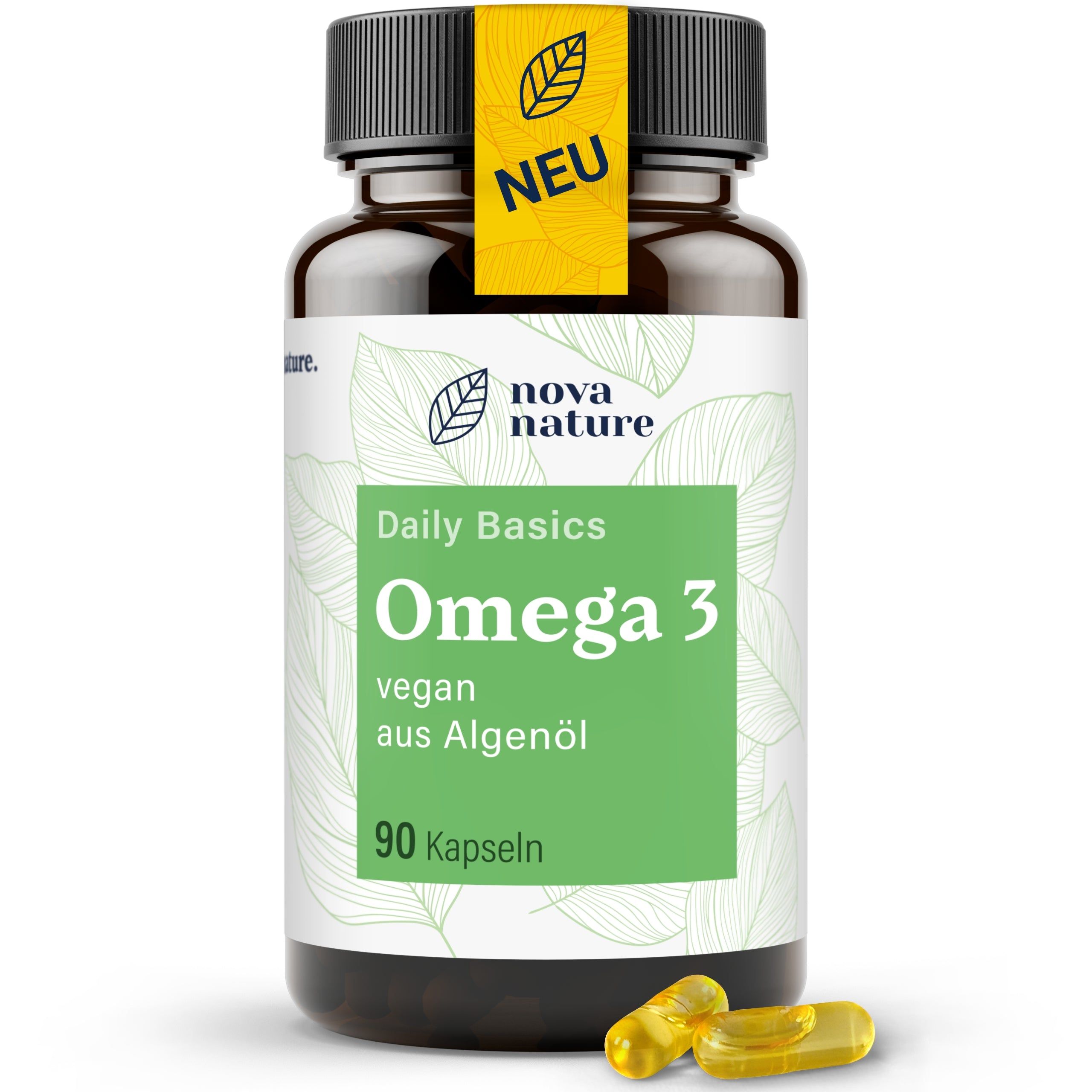 Omega 3 vegan aus Algenöl - von NovaNature®