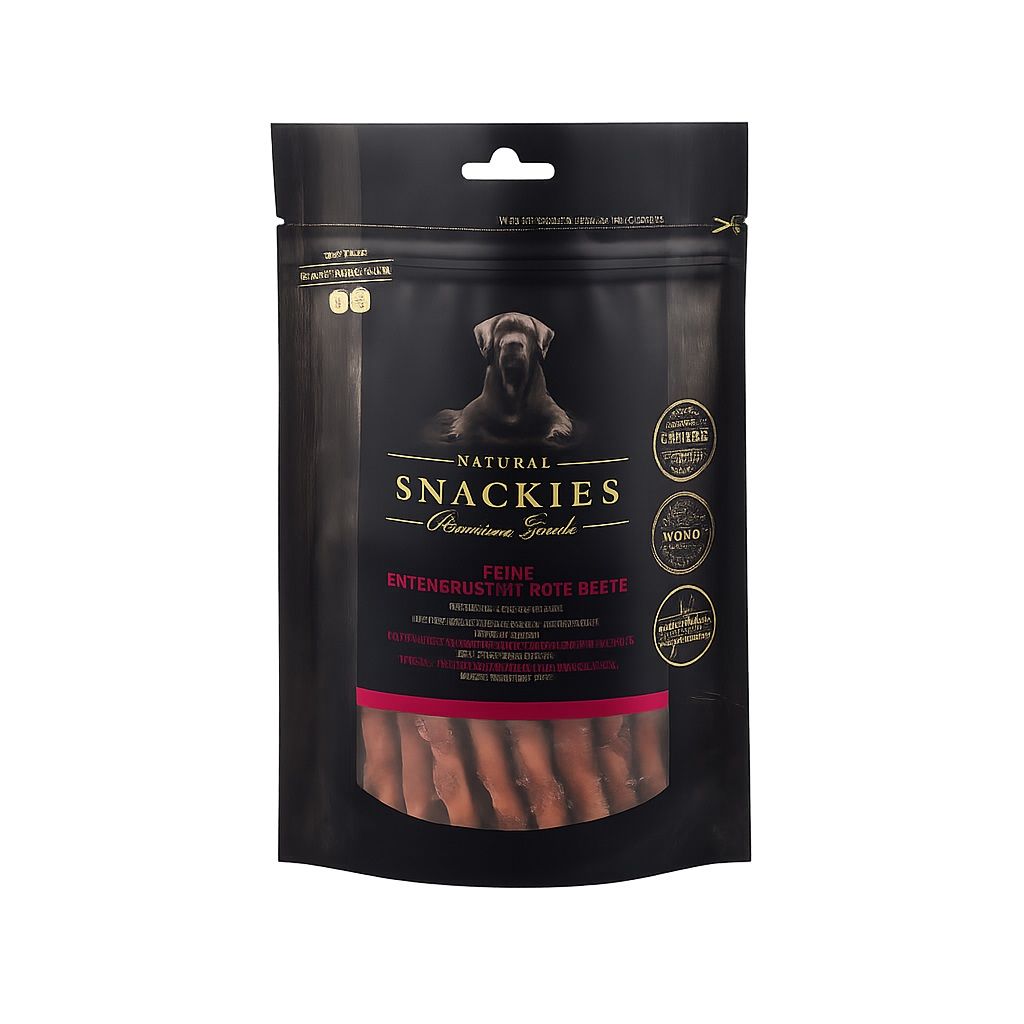 SNACKIES Feine Entenbrust mit Rote Bete - Hundesnack