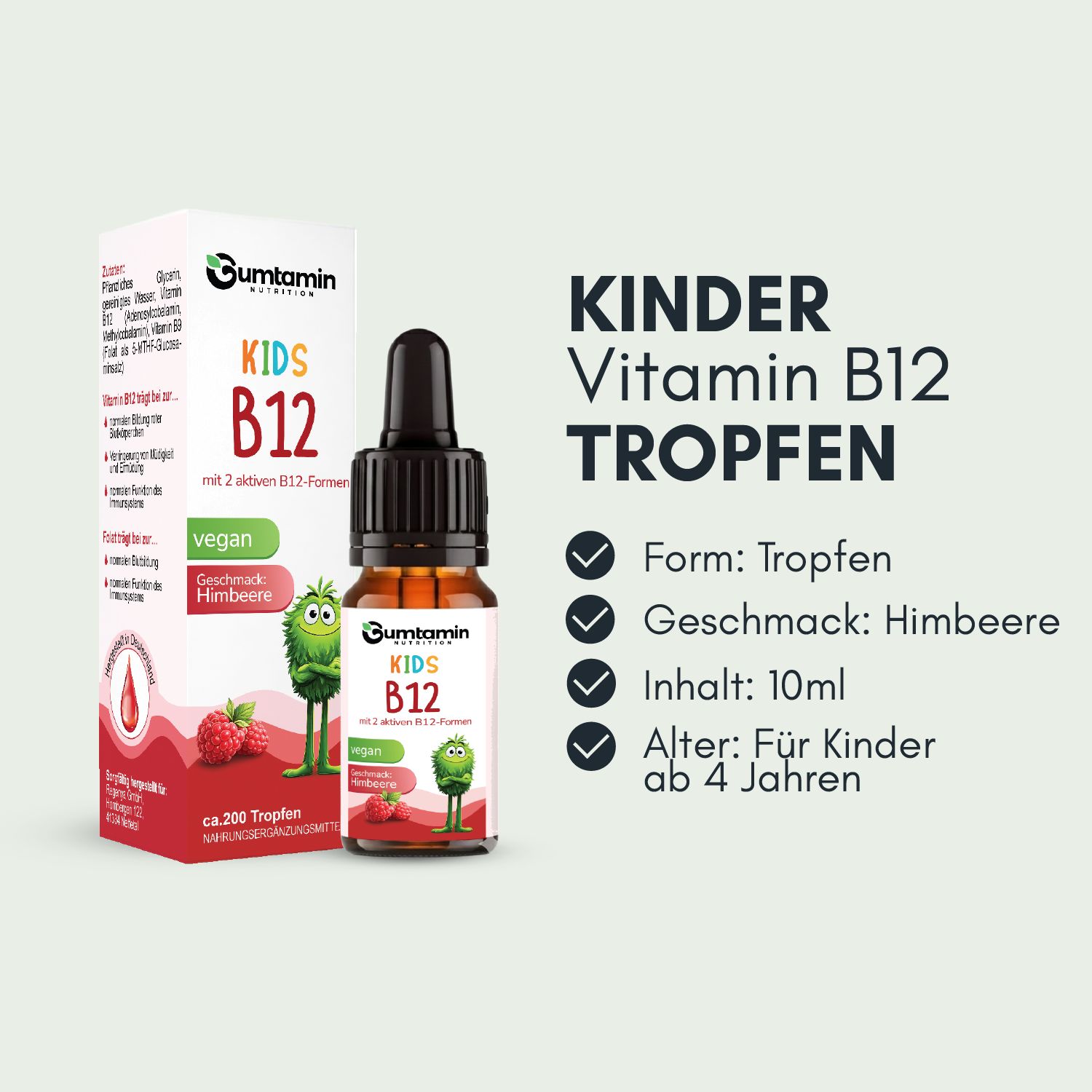 Gumtamin Kinder Vitamin B12 Tropfen