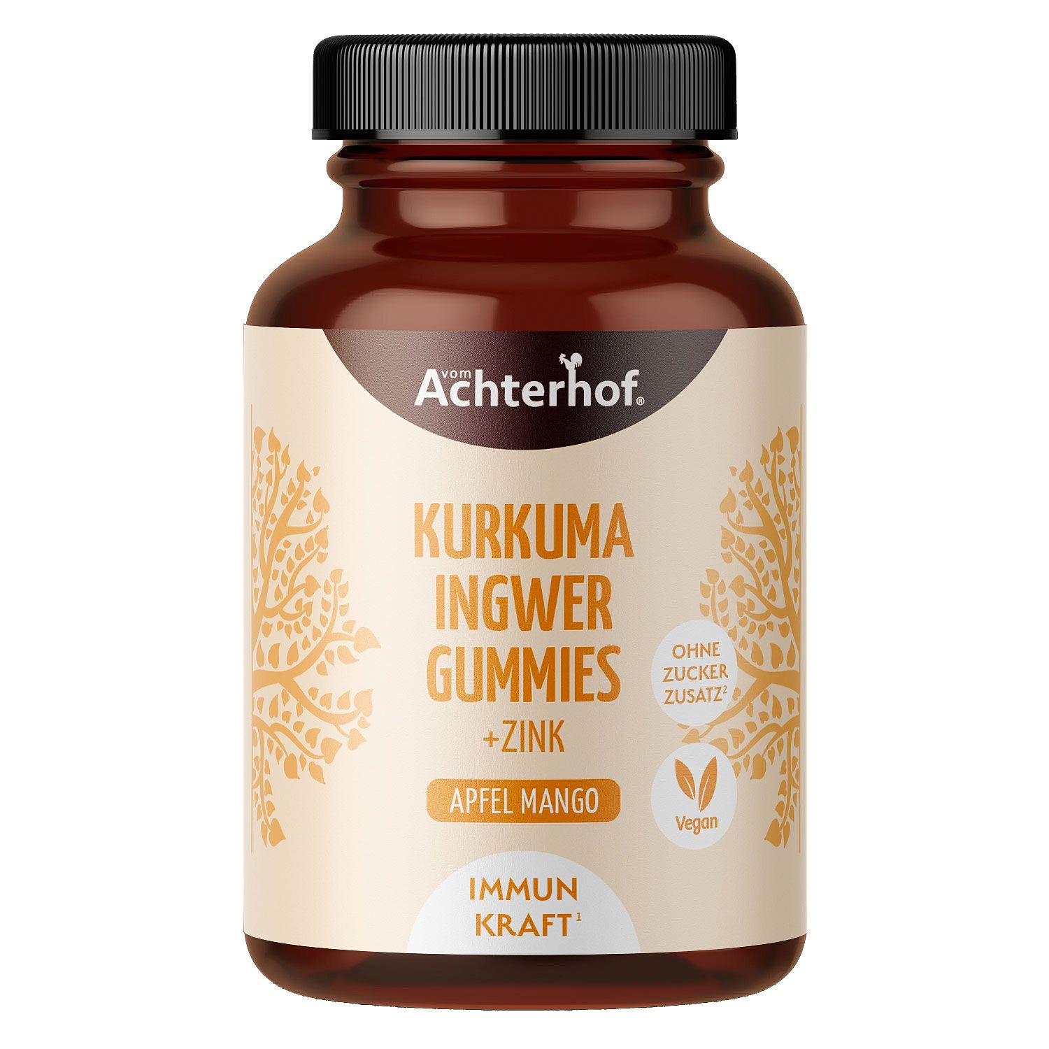 Achterhof Kurkuma Ingwer Gummies