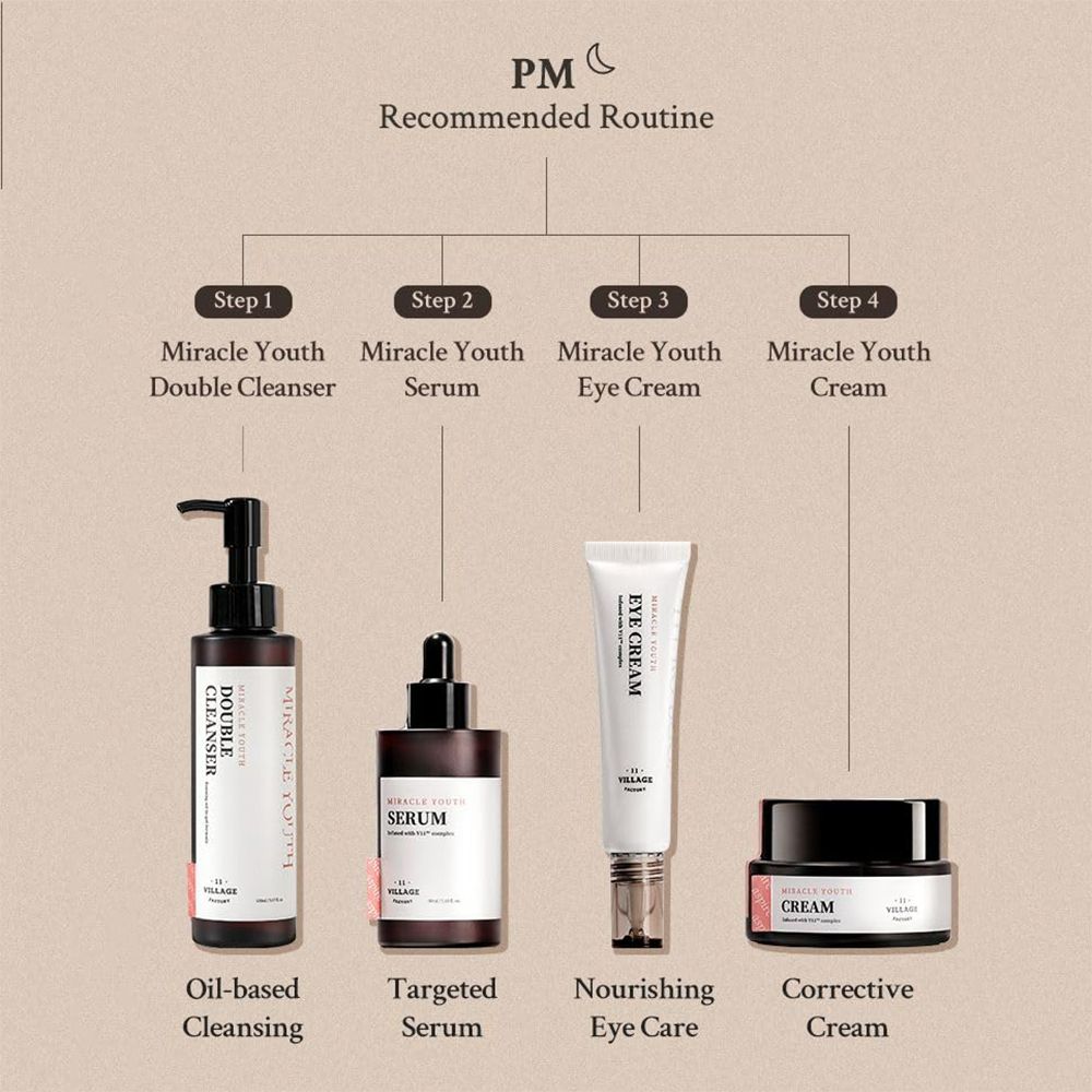 VILLAGE 11 FACTORY Miracle Youth Double Hydrating Foam Cleanser