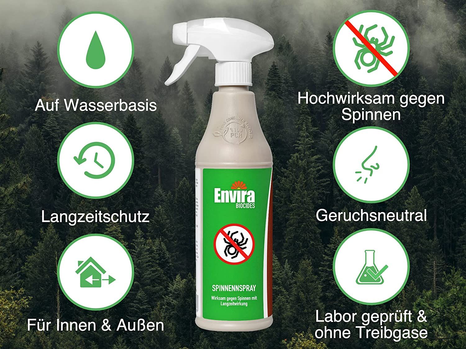 Envira Spinnen-Spray im Vorteilspack