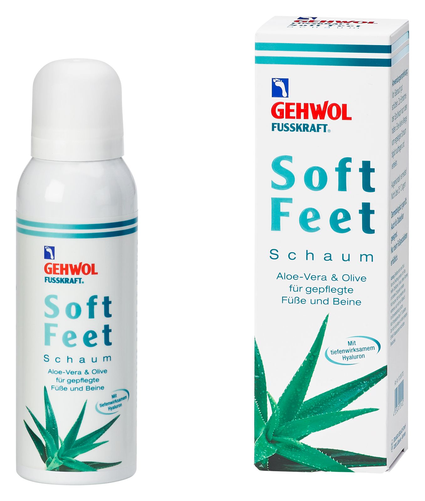 GEHWOL FUSSKRAFT Soft Feet Schaum 125 ml