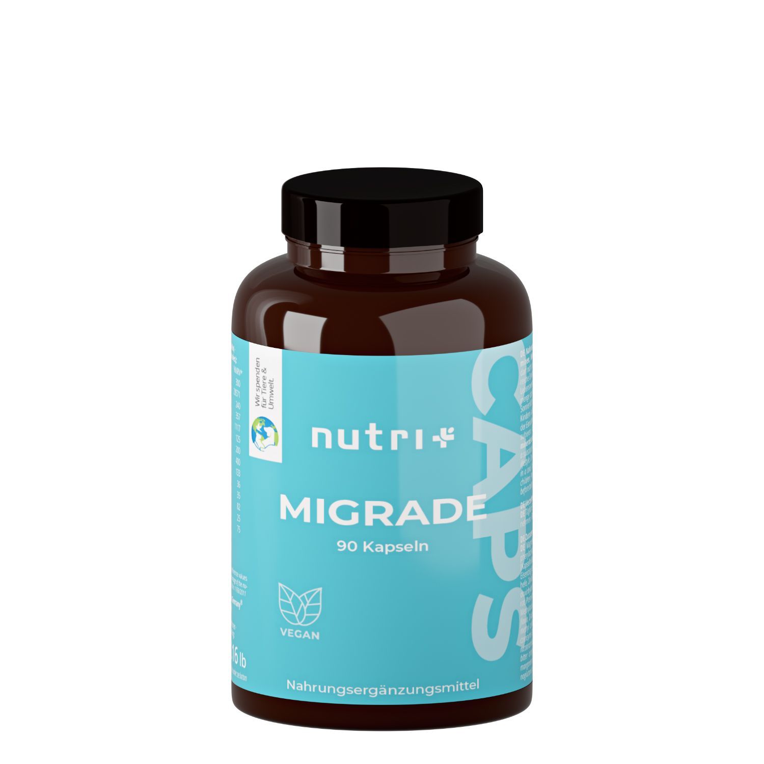 nutri+ Migrade - pflanzliche Kapseln