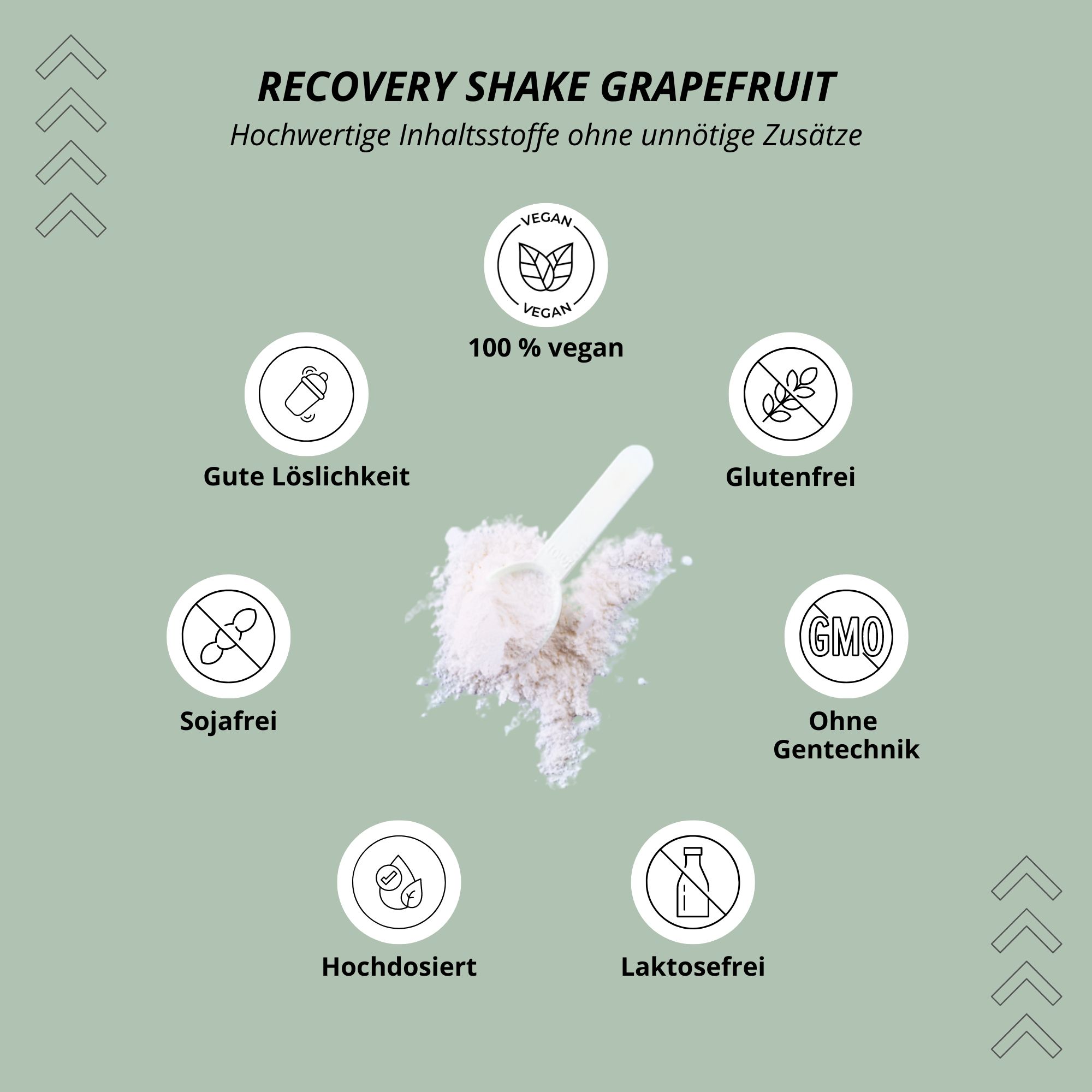 nutri+  Recovery Loader - Post Workout Shake für Regeneration