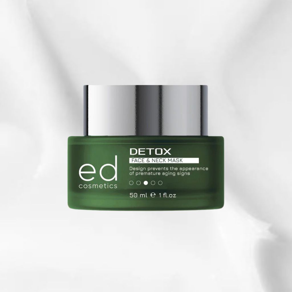 ED COSMETICS Detox Maske – ANTI-AGING, Tiefenreinigung & Hautverjüngung