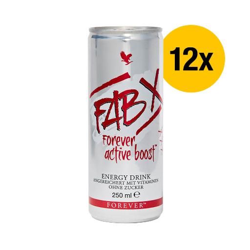 FAB X Energy Drink / Forever Active BoostFAB X Forever Active Boost 12er Set