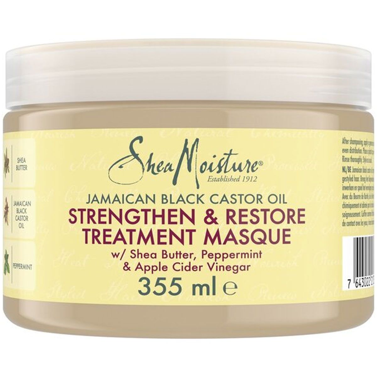 Shea Moisture - Jamaican Black Castor Oil S&R Masker