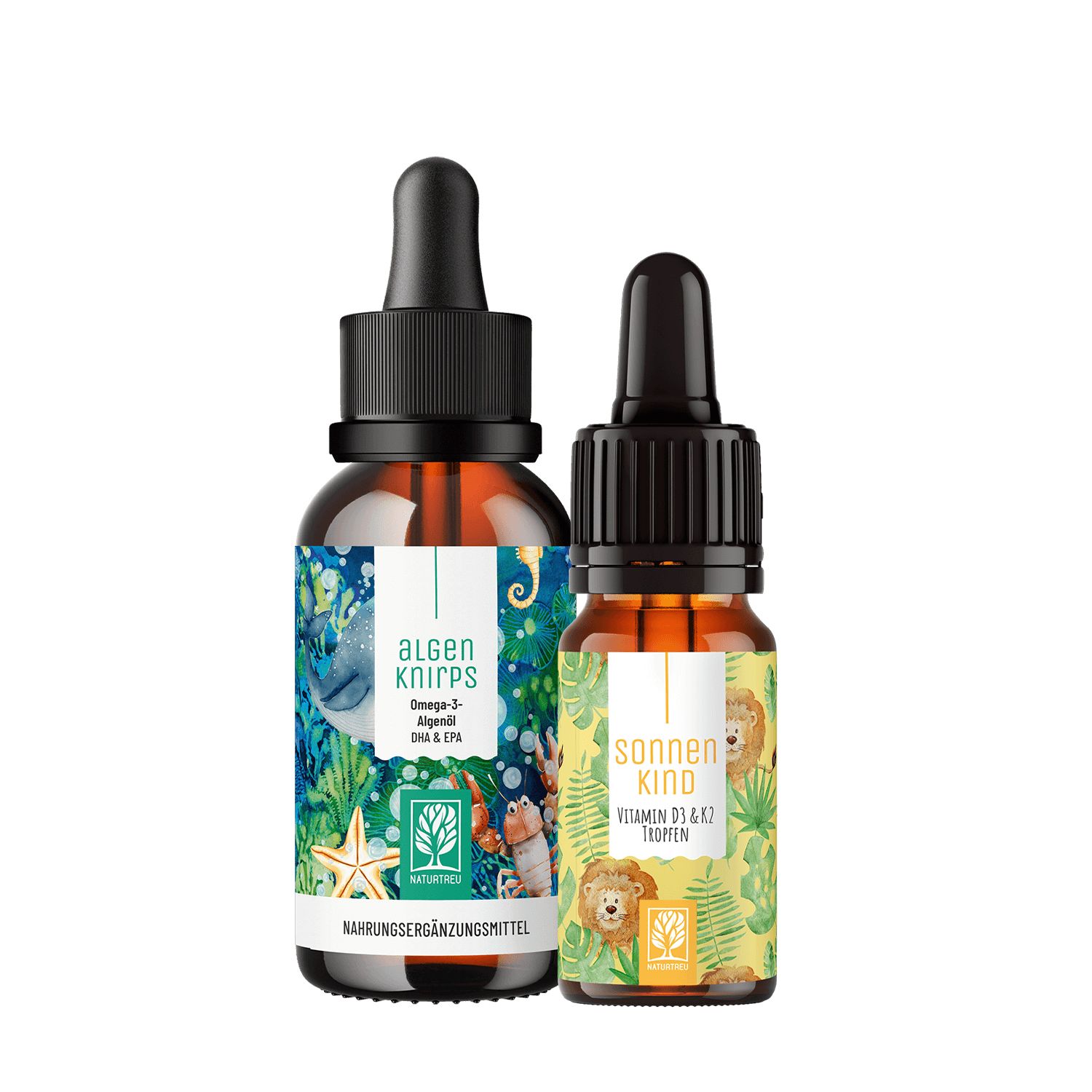 Kraftzwerge Paket: ALGENKNIRPS & SONNENKNIRPS - NATURTREU®