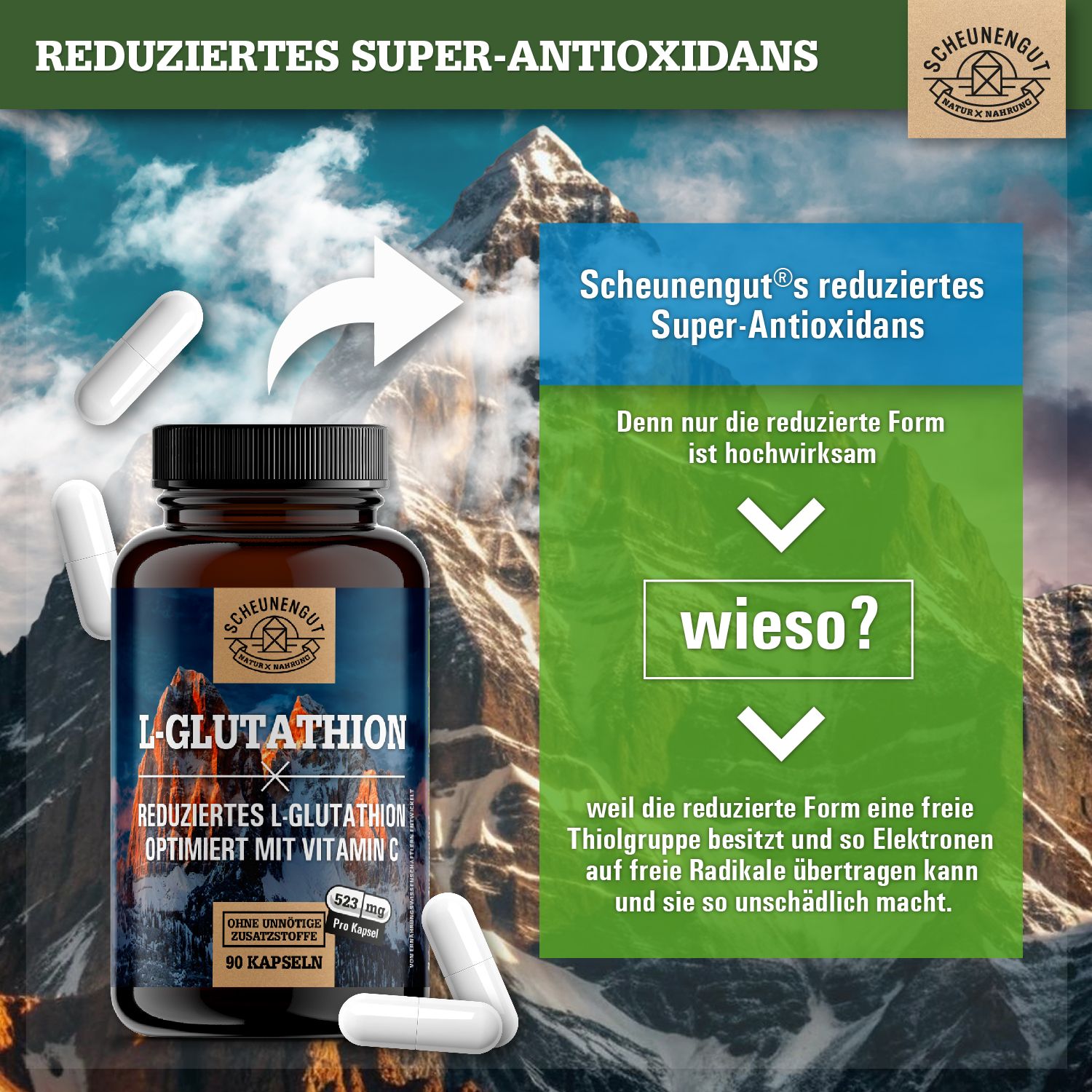 Scheunengut® Reduziertes L-Glutathion