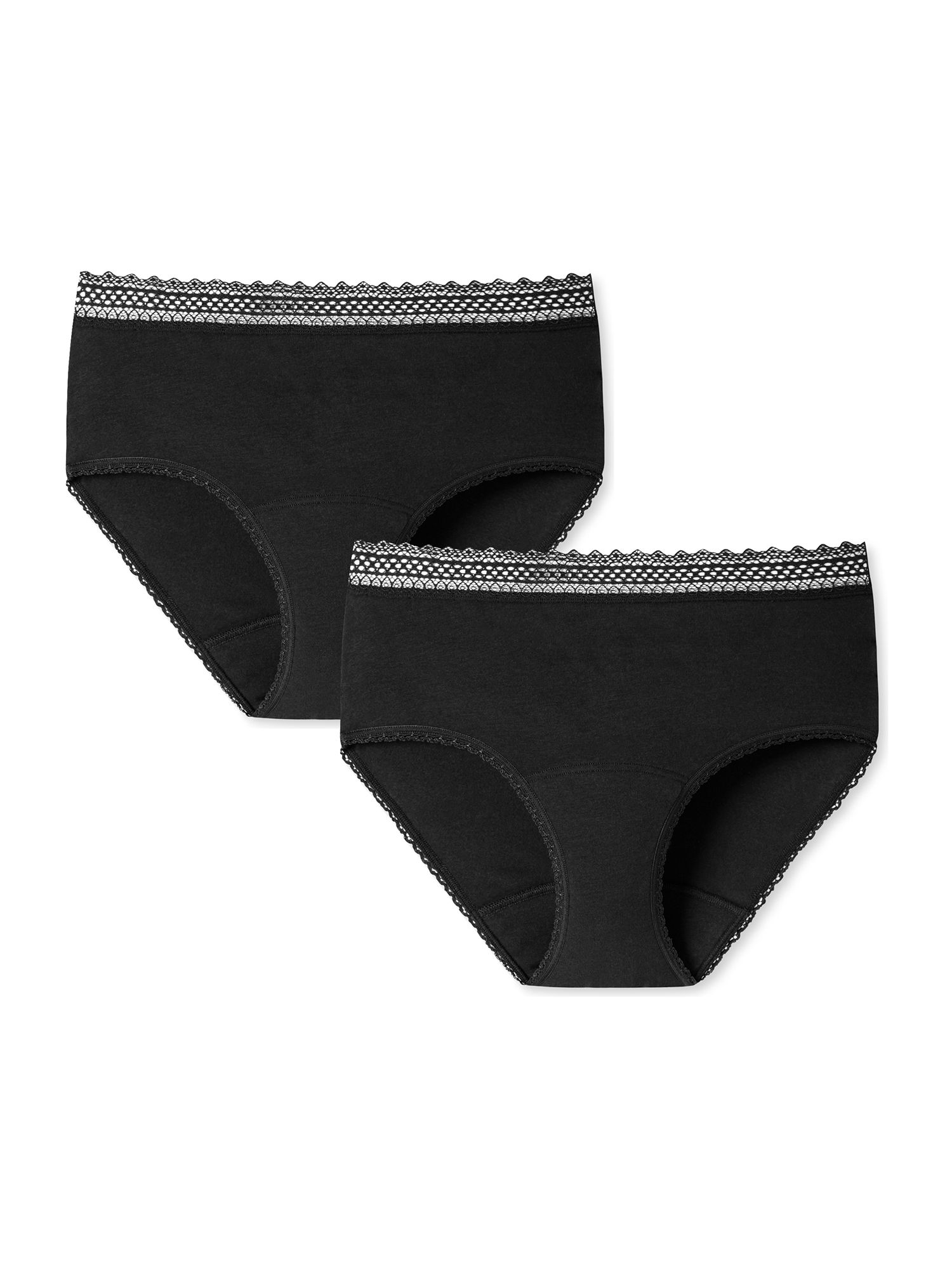 SCHIESSER Perioden-Panties - schwarz - Größe 50/52