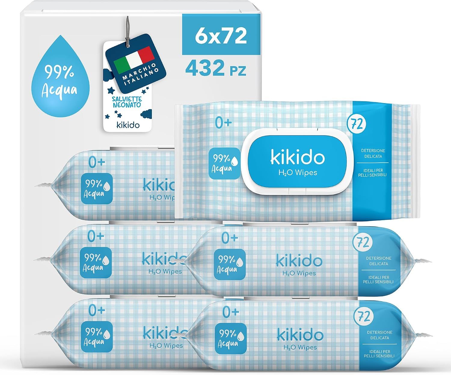 Kikido Baby Feuchttücher Wasser Ohne Duftstoffe