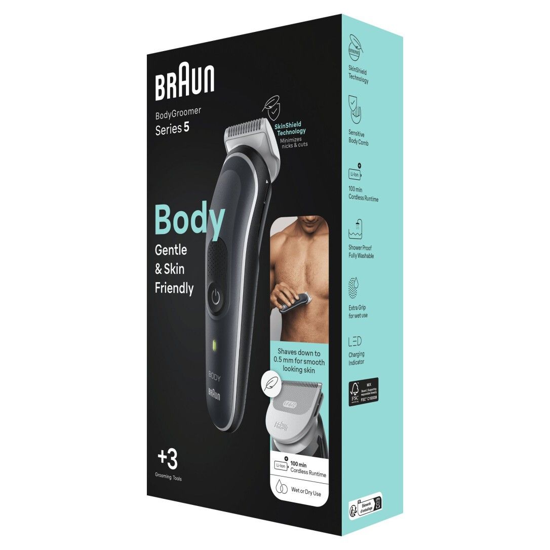 Braun - BodyGroomer "5 - BG5340" in Grau und Schwarz